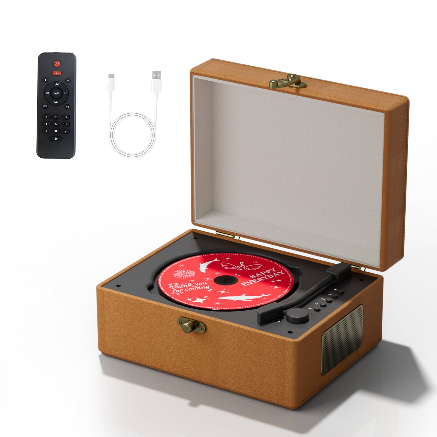 Yintiny Time Music Box-Brown
