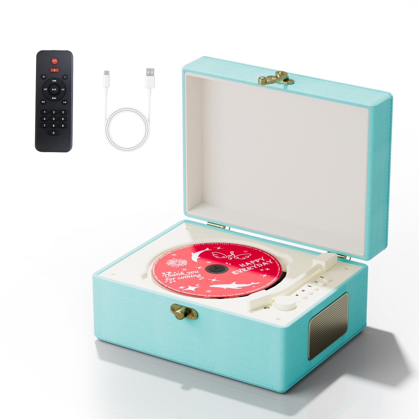 Yintiny Time Music Box-Blue
