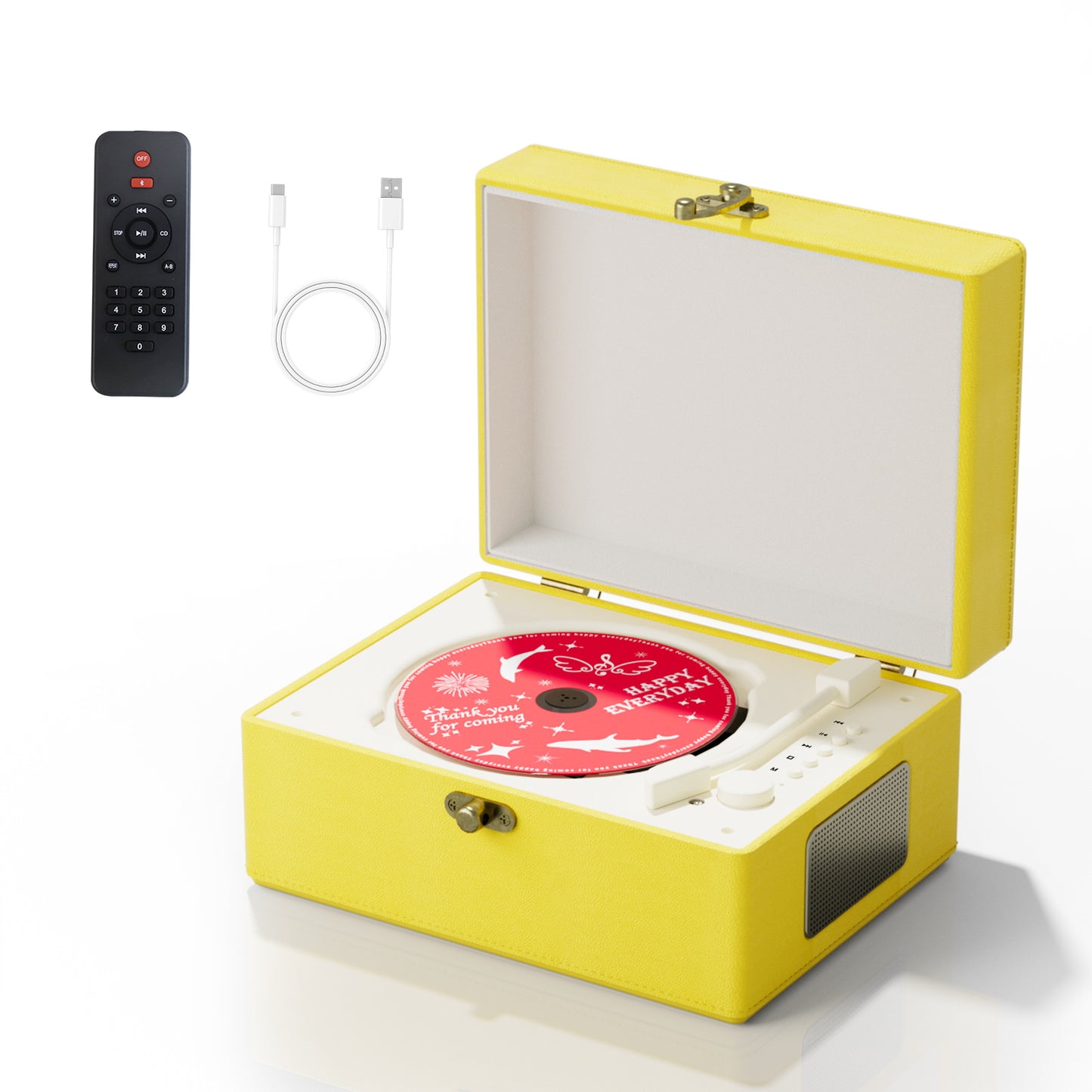 Yintiny Time Music Box-Yellow