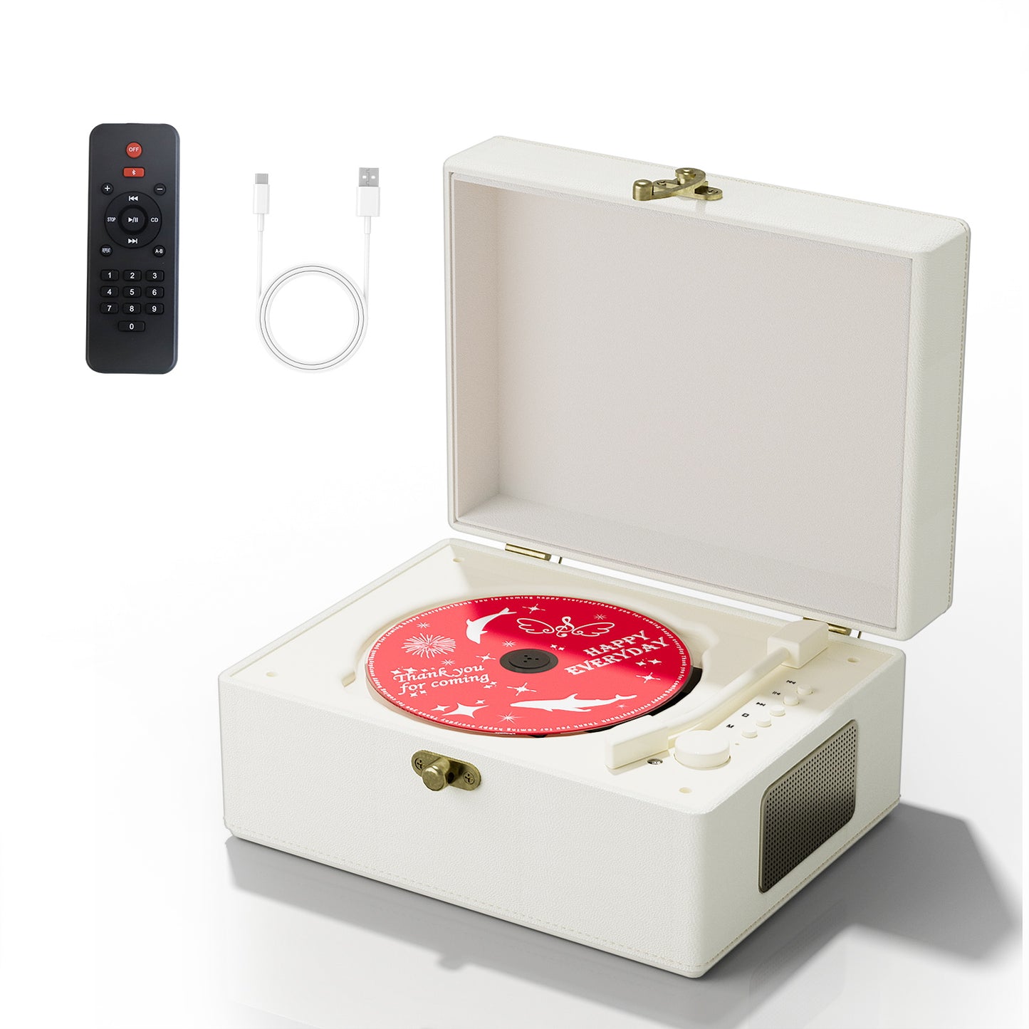 Yintiny Time Music Box-White